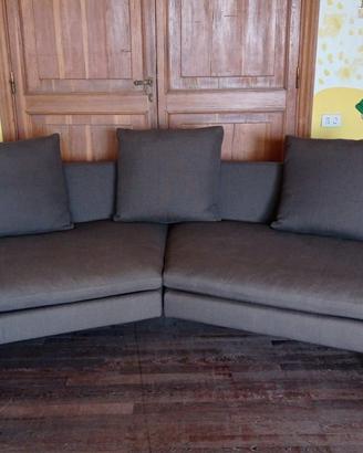 B&B Italia divano ARNE 320 in Cotone Marrone