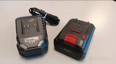 Batteria 4ah 20v Smart + Caricabatterie Parkside