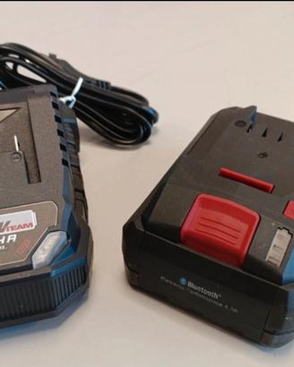 Batteria 4ah 20v Smart + Caricabatterie Parkside