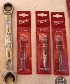 Punte Legno Acciaio Muro - Chiave Fissa/Cricchetto