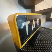 Lampada insegna taxi originale
