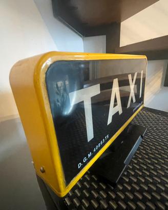 Lampada insegna taxi originale