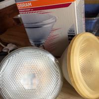 Due lampade per impianto stagno giardino