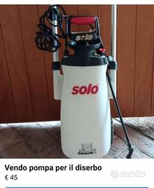Pompa per diserbo