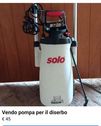 Pompa per diserbo