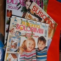 Vinteg  riviste,maglia,punto croce 