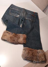 Seven jeans for all mankind bordatura in Lupo 