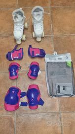 Pattini Bambina con Kit protezioni
