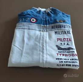 Felpa Aeronautica Militare Pilota Eurofighter tg M