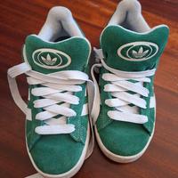Campus Adidas originali verde 