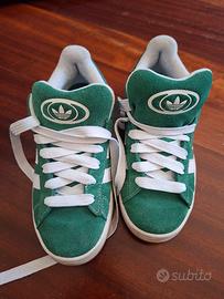 Campus Adidas originali verde 