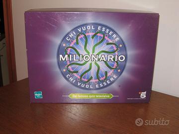 Chi vuol essere milionario? Gioco da tavolo Hasbro