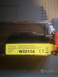 Toner per HP W2212A 207A Giallo