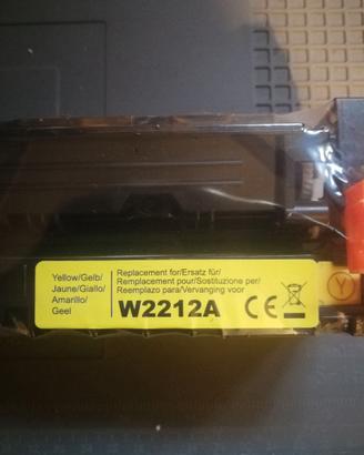 Toner per HP W2212A 207A Giallo