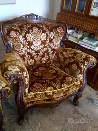 Poltrona stile barocco