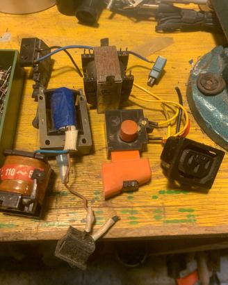 Componenti elettronici vintage