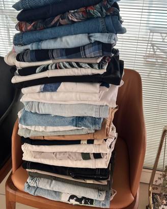 Jeans camicia t-shirt