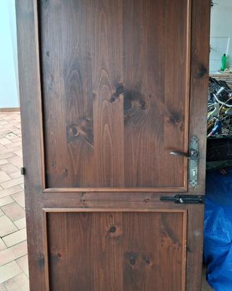 PORTONCINO IN LEGNO  MASSELLO 90X197