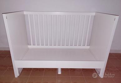 Lettino STUVA Ikea sbarre rimovibili