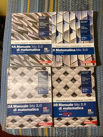 libri matematica manuale blu