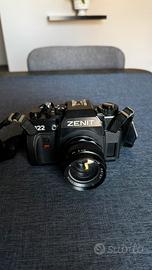 Kit fotografico m42 vintage zenit 122 + 3 obiettiv
