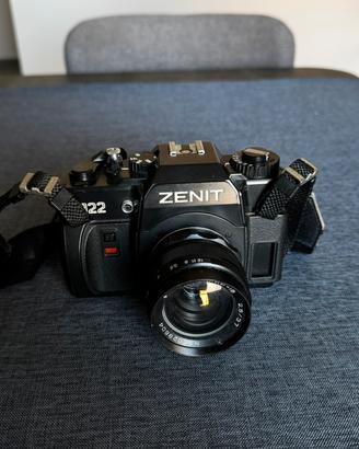 Kit fotografico m42 vintage zenit 122 + 3 obiettiv