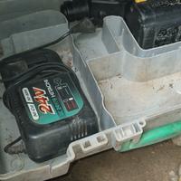 martello tas a batteria Hitachi DH24DV da 24V con 