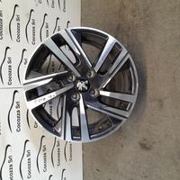 CERCHIO IN LEGA PEUGEOT 208 DA 16''