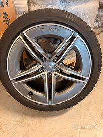 Cerchi originali mercedes AMG 19” e doppio treno