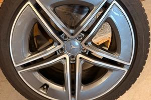 Cerchi originali mercedes AMG 19” e doppio treno