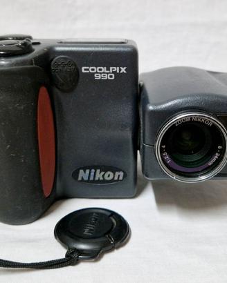 Nikon Coolpix 990 – fotocamera digitale storica