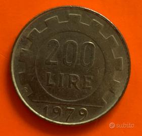 200 lire del 1979 moneta rara