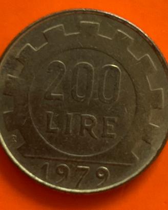 200 lire del 1979 moneta rara