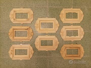 cornici per presa elettrica vintage