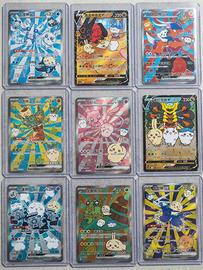 Chiikawa inspired Pokemon cards