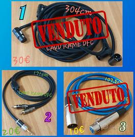 Cavi Audio Professionali 