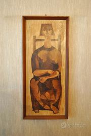 Pannello in Legno decorativo in stile Modernista