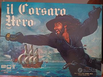 Il corsaro nero - gioco da tavolo vintage