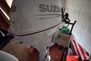 Motore fuoribordo 20cv suzuki DF20AEL + gomm selva