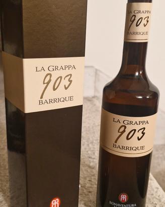 La grappa 903 barrique.Bonaventura Maschio.