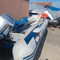 Motore honda 20cv 4tp+gommone tender t40+accessori