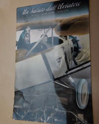 Cartolina Tematica AVIAZIONE 1940 - Motto "Chi vol