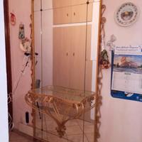 Specchiera ferro battuto anni 50