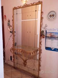 Specchiera ferro battuto anni 50