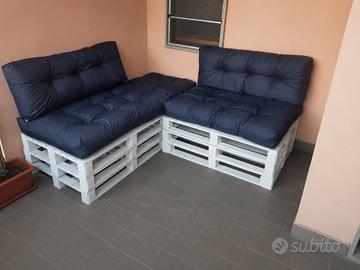 DIVANETTI PALLET DA GIARDINO/BALCONE
