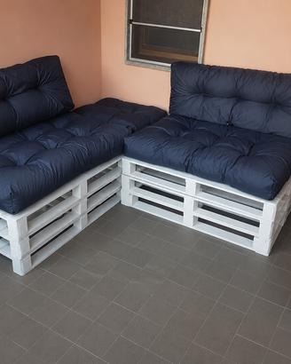 DIVANETTI PALLET DA GIARDINO/BALCONE