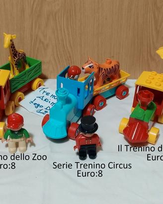 Trenino Dei Numeri & Zoo Lego Duplo Vari