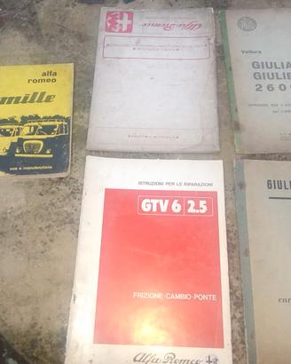 manuali alfa romeo originali