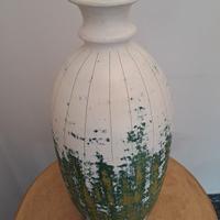 Vaso d'arredamento in ceramica effetto opaco