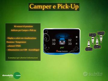 Kit Sensori di Pressione per Camper, pick-up e fur
